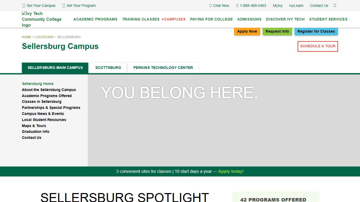 Sellersburg - Ivy Tech Community College